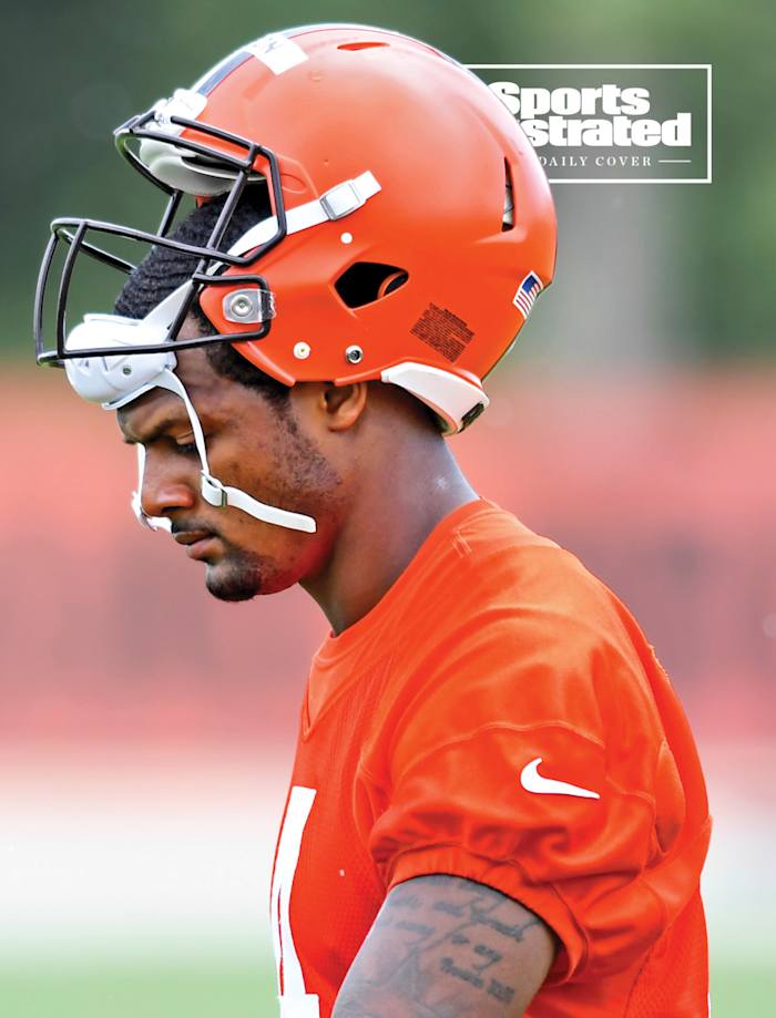 Browns quarterback Deshaun Watson suspended for six games.